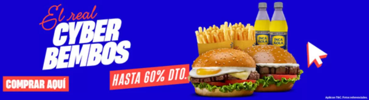 Catálogo Bembos en Arequipa | Catálogo Bembos | 2025-11-04T00:00:00.000Z - 2025-11-18T00:00:00.000Z