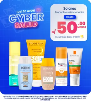 Catálogo Boticas Perú en Ayacucho | Ofertas principales para ahorradores | 2025-11-03T00:00:00.000Z - 2025-11-07T00:00:00.000Z