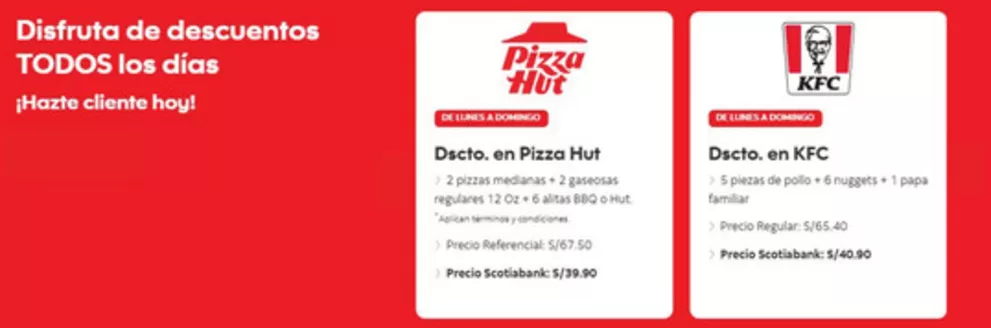 Catálogo Scotiabank en Cajamarca | Difruta Dscto todos los dias! | 2025-11-06T00:00:00.000Z - 2025-11-30T00:00:00.000Z
