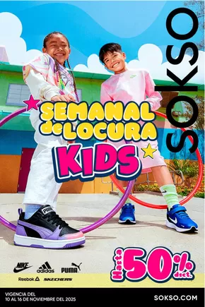 Catálogo Sokso | SEMANAL DE LOCURA KIDS | 2025-11-10T00:00:00.000Z - 2025-11-16T00:00:00.000Z