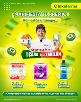 Catálogo InkaFarma en Chachapoyas | Manifiesta tu premio! | 2025-11-11T00:00:00.000Z - 2025-12-22T00:00:00.000Z