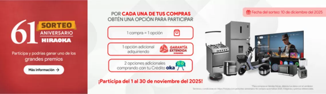 Catálogo Hiraoka en Piura | Gangas y ofertas actuales | 2025-11-01T00:00:00.000Z - 2025-11-30T00:00:00.000Z