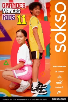 Catálogo Sokso en Sechura | GRANDES MARCAS KIDS 11 2025 | 2025-11-17T00:00:00.000Z - 2025-12-07T00:00:00.000Z