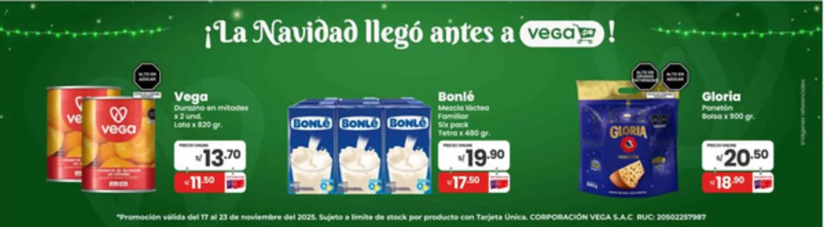 Catálogo Vega | Nuestras mejores gangas | 2025-11-17T00:00:00.000Z - 2025-11-23T00:00:00.000Z