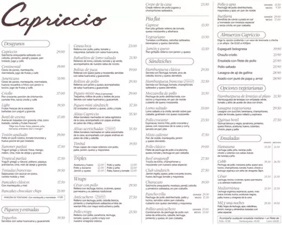 Catálogo Capriccio en Lima | Carta cafetería | 2025-11-20T00:00:00.000Z - 2025-12-04T00:00:00.000Z