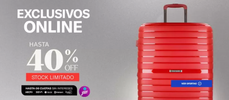 Catálogo Samsonite en Lima | Exlusivo Online | 2025-11-20T00:00:00.000Z - 2025-12-07T00:00:00.000Z