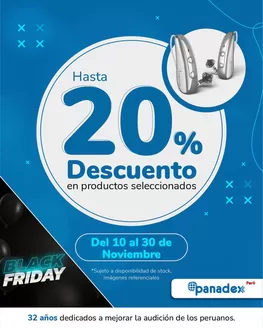Catálogo Panadex | Black Friday 20%descuento | 2025-11-20T00:00:00.000Z - 2025-11-30T00:00:00.000Z
