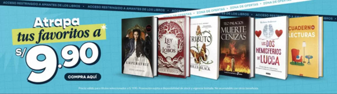 Catálogo Ibero Librerías en Lurín | Atrapa tus favoritas a S/9.90 | 2025-11-21T00:00:00.000Z - 2025-12-06T00:00:00.000Z