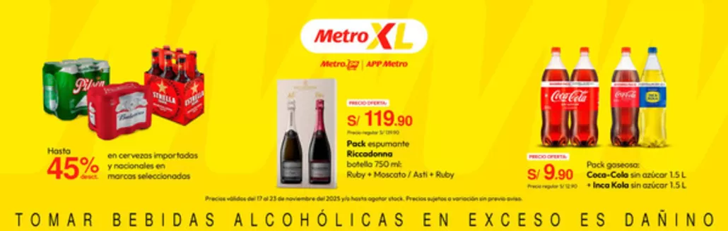 Catálogo Metro en Chiclayo | Catálogo Metro | 2025-11-17T00:00:00.000Z - 2025-11-23T00:00:00.000Z