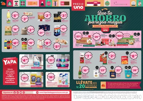 Catálogo Hiperbodega Precio Uno | Ofertas y gangas exclusivas | 2025-11-17T00:00:00.000Z - 2025-12-15T00:00:00.000Z