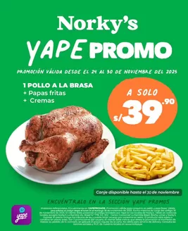 Catálogo Norky's en Lurín | Yape Promo  | 2025-11-25T00:00:00.000Z - 2025-11-30T00:00:00.000Z