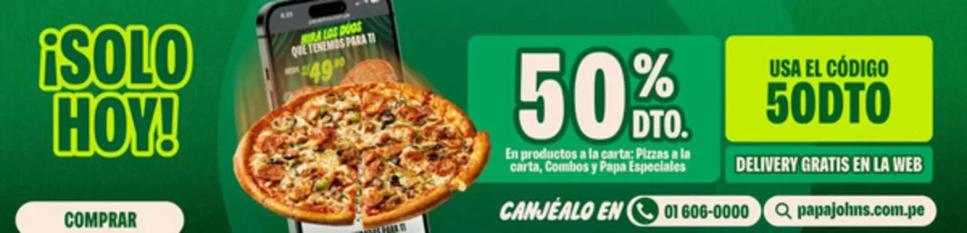 Catálogo Papa John's | Papa Combos! | 2025-11-27T00:00:00.000Z - 2025-12-21T00:00:00.000Z
