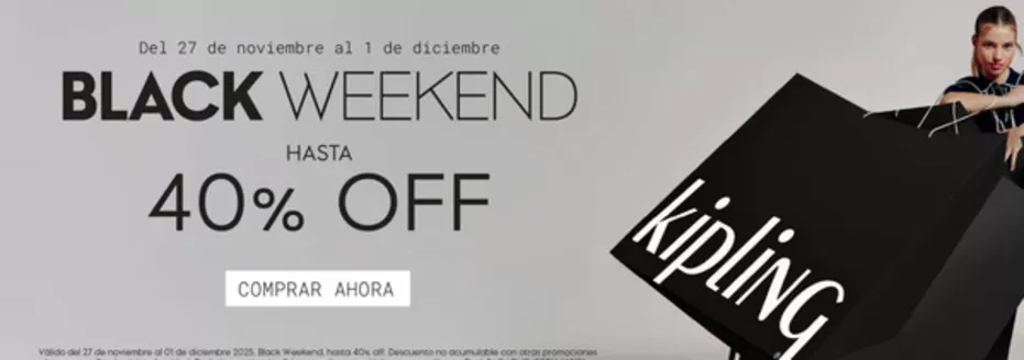 Catálogo Kipling en Arequipa | Black Weekend  | 2025-11-27T00:00:00.000Z - 2025-12-01T00:00:00.000Z