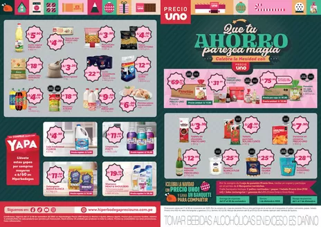 Catálogo Hiperbodega Precio Uno | Ofertas especiales para ti | 2025-11-17T00:00:00.000Z - 2025-11-30T00:00:00.000Z