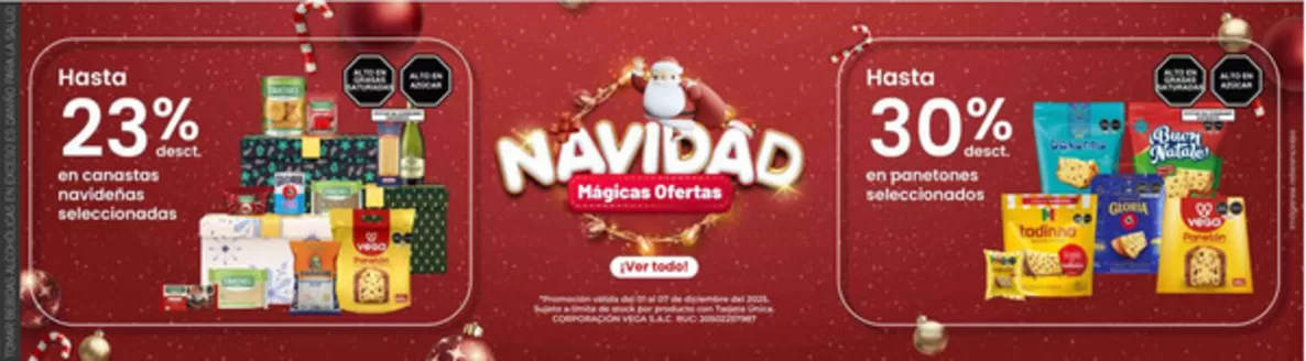 Catálogo Vega | Ofertas principales para todos los cazadores de gangas | 2025-12-01T00:00:00.000Z - 2025-12-07T00:00:00.000Z