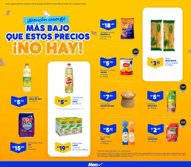 Catálogo Mass | Mas bajo que estos precios  | 2025-12-02T00:00:00.000Z - 2025-12-04T00:00:00.000Z