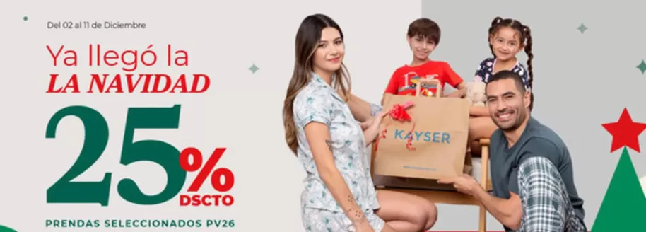 Catálogo Kayser | Ya llego la navidad  | 2025-12-02T00:00:00.000Z - 2025-12-11T00:00:00.000Z
