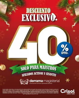 Catálogo Crisol | Descuentos exclusivo | 2025-12-03T00:00:00.000Z - 2025-12-31T00:00:00.000Z
