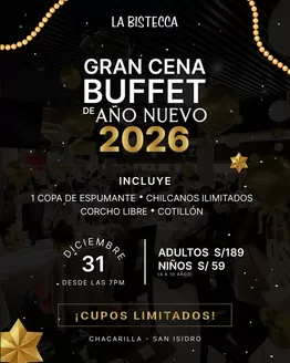 Catálogo La Bistecca | Gran Cena Buffet! | 2025-12-03T00:00:00.000Z - 2025-12-31T00:00:00.000Z