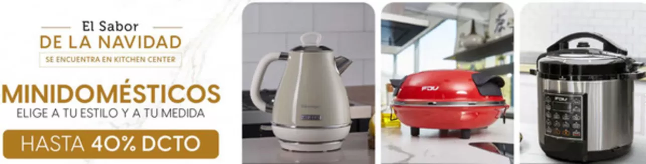 Catálogo Kitchen Center | El Sabor de la Navidad | 2025-12-04T00:00:00.000Z - 2025-12-24T00:00:00.000Z