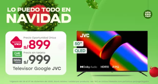 Catálogo Tottus en Huacho | Nuestras mejores ofertas para ti | 2025-12-04T00:00:00.000Z - 2025-12-07T00:00:00.000Z