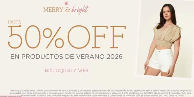 Catálogo Exit en Tacna | Hasta 50%off | 2025-12-05T00:00:00.000Z - 2025-12-14T00:00:00.000Z