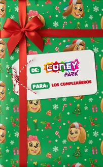 Catálogo Coney Park | Celebra desde S/28.90 por nino  | 2025-12-05T00:00:00.000Z - 2025-12-24T00:00:00.000Z