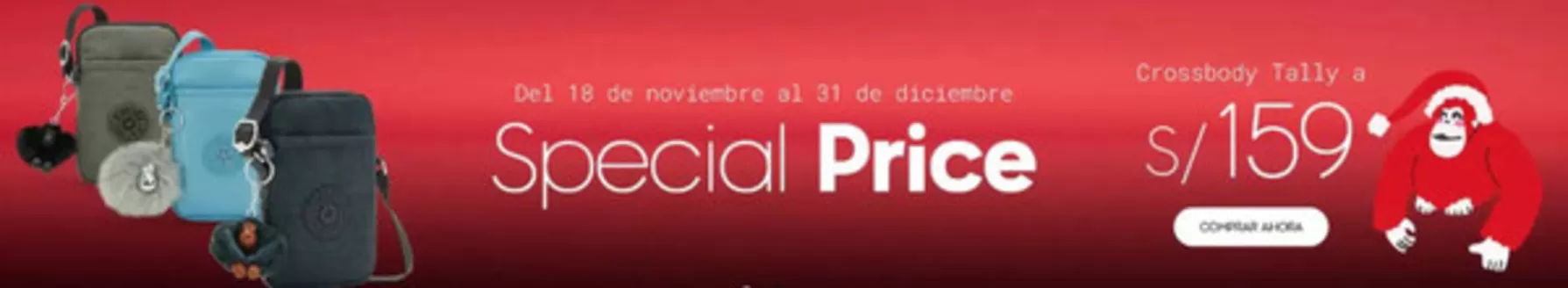 Catálogo Kipling | Special Price  | 2025-12-05T00:00:00.000Z - 2025-12-31T00:00:00.000Z