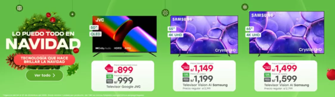 Catálogo Tottus en El Porvenir | Grandes descuentos en productos seleccionados | 2025-12-04T00:00:00.000Z - 2025-12-07T00:00:00.000Z