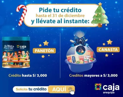 Catálogo Caja Arequipa en Chiclayo | Pide tu credito y lleavte al instante | 2025-12-10T00:00:00.000Z - 2025-12-31T00:00:00.000Z