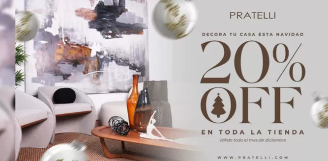 Catálogo Pratelli en Sullana | Decora tu casa esta navidad | 2025-12-11T00:00:00.000Z - 2025-12-31T00:00:00.000Z