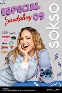 Catálogo Sokso en Barranca | ESPECIAL SANDALIAS 09 | 2025-12-15T00:00:00.000Z - 2026-01-04T00:00:00.000Z