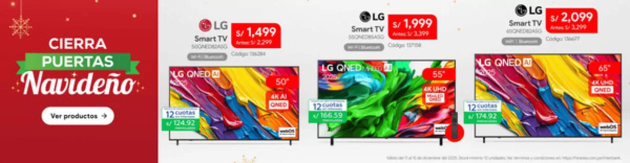 Catálogo Hiraoka | Cierra Puertas Navidad  | 2025-12-12T00:00:00.000Z - 2025-12-15T00:00:00.000Z