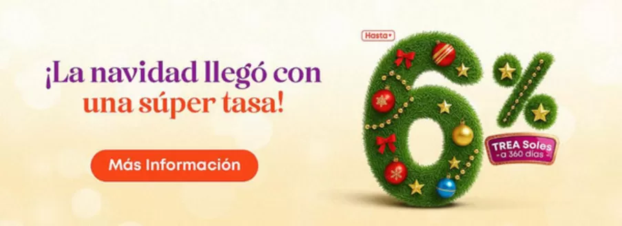 Catálogo Alfin Banco en Lima | La navidad llego con una super tasa! | 2025-12-12T00:00:00.000Z - 2025-12-24T00:00:00.000Z