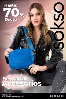 Catálogo Sokso en Huancayo | SEMANAL ACCESORIOS | 2025-12-15T00:00:00.000Z - 2025-12-21T00:00:00.000Z