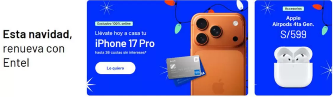 Catálogo Entel | Esta navidad renueva con entel | 2025-12-15T00:00:00.000Z - 2025-12-24T00:00:00.000Z