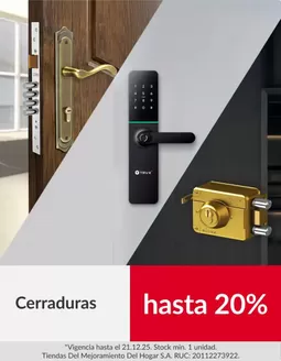 Catálogo Sodimac en Huancayo | Ofertas especiales atractivas para todos | 2025-12-16T00:00:00.000Z - 2025-12-21T00:00:00.000Z
