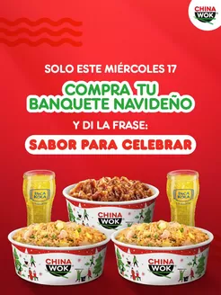 Catálogo China Wok | Compra tu banquete navideno | 2025-12-16T00:00:00.000Z - 2025-12-17T00:00:00.000Z