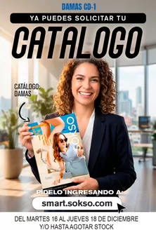 Catálogo Sokso | PREVENTA CATÁLOGO DAMAS CD-1 2026 | 2025-12-16T00:00:00.000Z - 2025-12-18T00:00:00.000Z