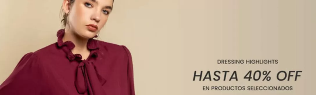 Catálogo Carolina Store | Dressing Hightlights hasta 40%off | 2025-12-19T00:00:00.000Z - 2025-12-31T00:00:00.000Z