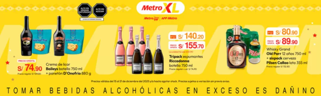 Catálogo Metro en Cajamarca | Catálogo Metro | 2025-12-15T00:00:00.000Z - 2025-12-21T00:00:00.000Z