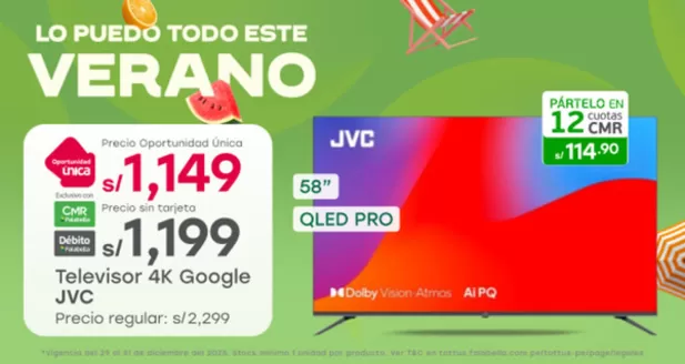 Catálogo Tottus | Ofertas principales para todos los cazadores de gangas | 2025-12-29T00:00:00.000Z - 2025-12-31T00:00:00.000Z