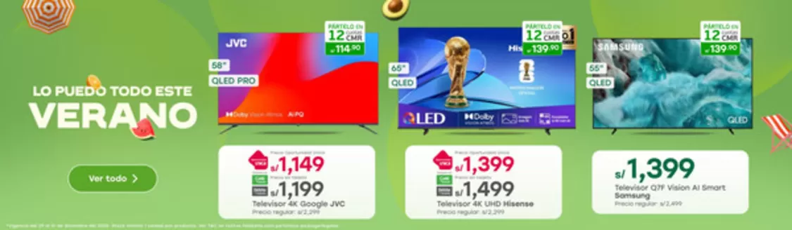 Catálogo Tottus | Ofertas especiales atractivas para todos | 2025-12-29T00:00:00.000Z - 2025-12-31T00:00:00.000Z