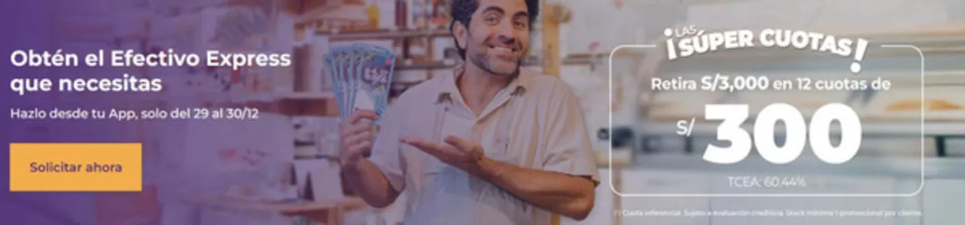 Catálogo Banco Ripley | Obten el efectivo express que necesitas | 2025-12-30T00:00:00.000Z - 2025-12-30T00:00:00.000Z