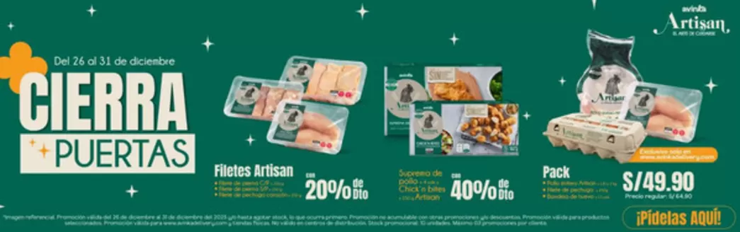 Catálogo Avinka en Lima | Fin de ani cierra puertas | 2025-12-30T00:00:00.000Z - 2025-12-31T00:00:00.000Z