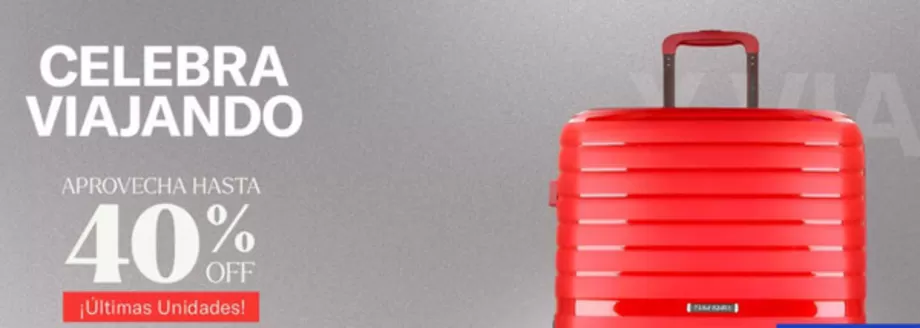 Catálogo Samsonite | Celebra viajando | 2025-12-31T00:00:00.000Z - 2026-01-18T00:00:00.000Z