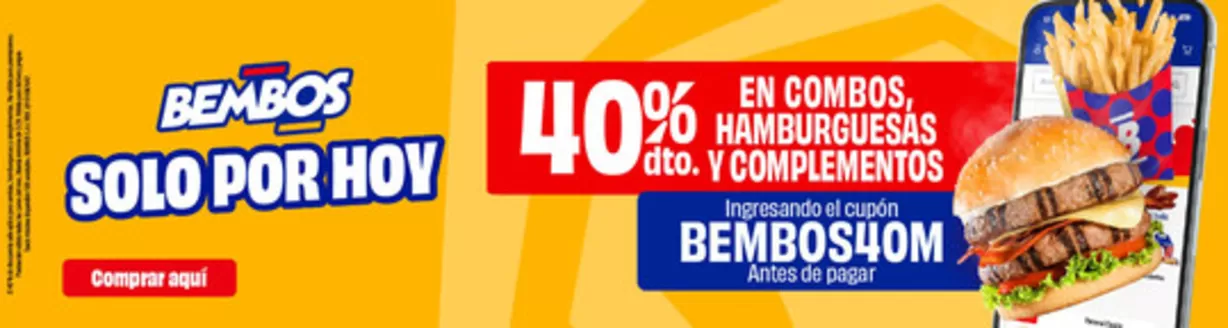 Catálogo Bembos | Catálogo Bembos | 2026-01-05T00:00:00.000Z - 2026-01-31T00:00:00.000Z