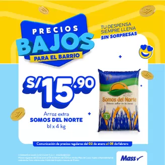 Catálogo Mass | Ofertas principales para todos los clientes | 2026-01-02T00:00:00.000Z - 2026-02-05T00:00:00.000Z