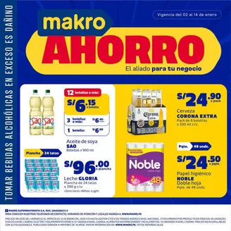 Catálogo Makro | Catálogo Makroahorro VIG#1 | 2026-01-02T00:00:00.000Z - 2026-01-14T00:00:00.000Z