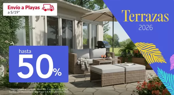 Catálogo Sodimac en Lima | Catálogo Sodimac | 2026-01-06T00:00:00.000Z - 2026-01-11T00:00:00.000Z